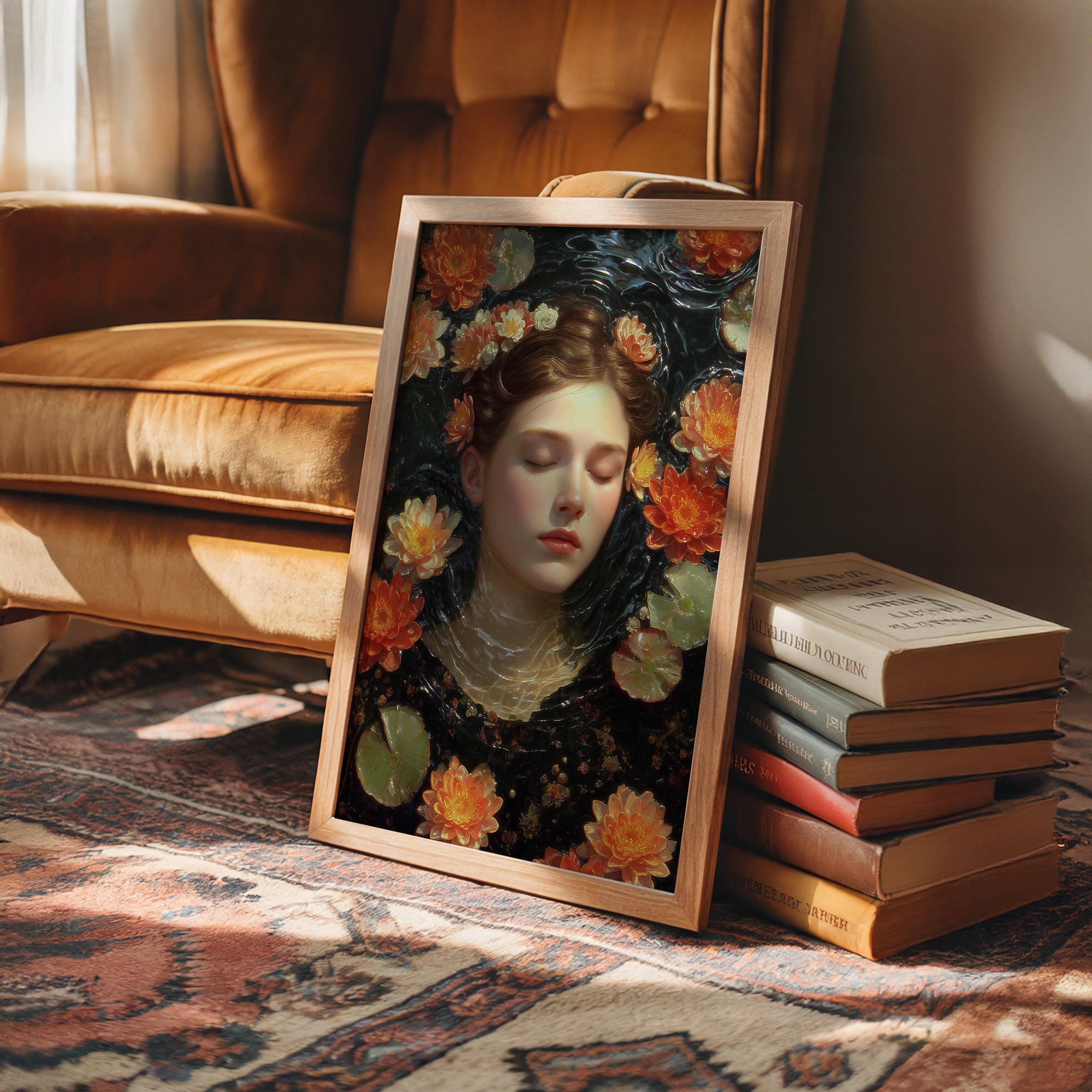 Floating Among Water Lilies