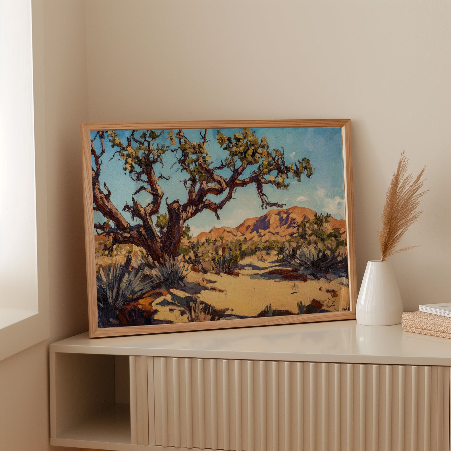 Twisted Shade in Joshua Sky