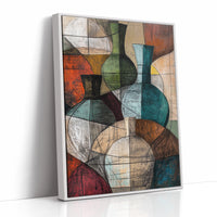 Vessels Dance In Cubist Light