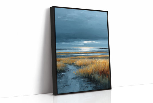Storm Light Over the Marsh