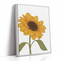 Golden Petals Paint Summer's Portrait