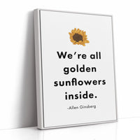 Petals Paint Poetry In Gold
