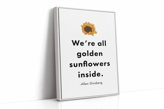 Petals Paint Poetry In Gold