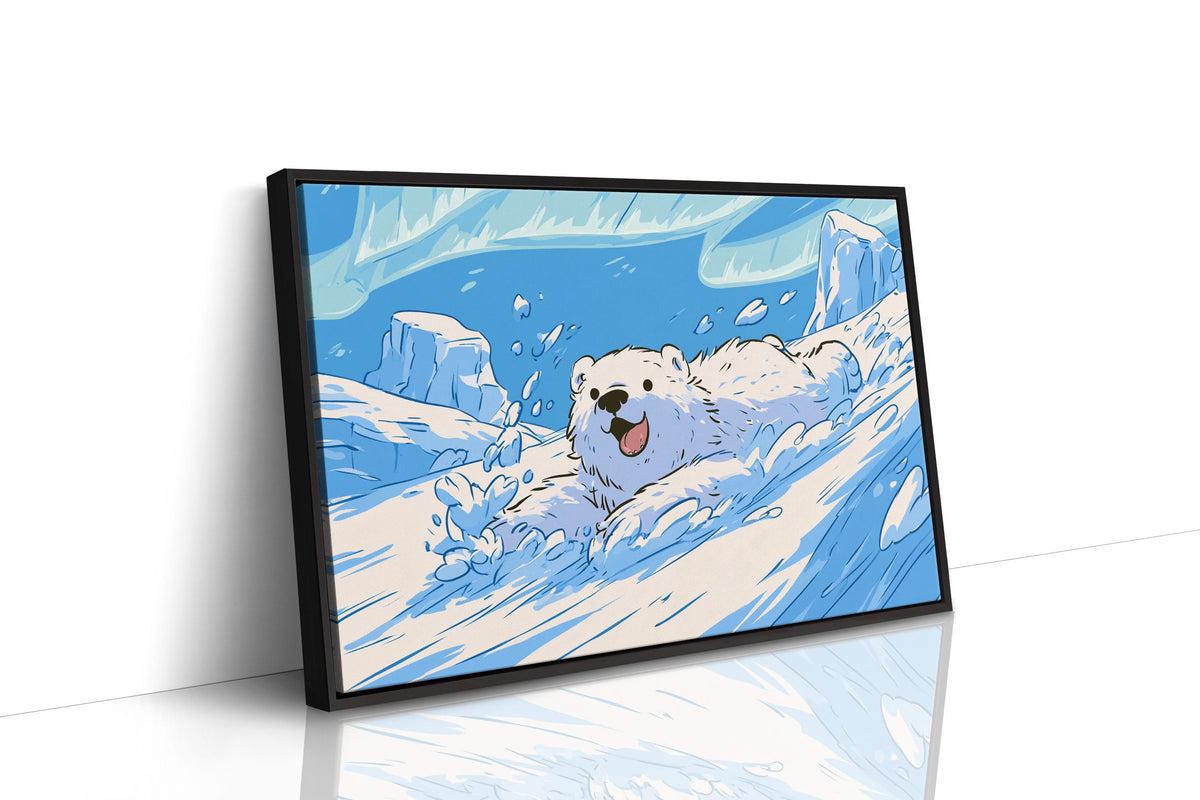 Polar Bear Underwater Grin