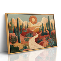 Sundown on the Desert Path