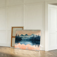 Dawn Mirrors Mountain's Ancient Song