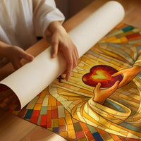 Radiant Mosaic of Divine Compassion