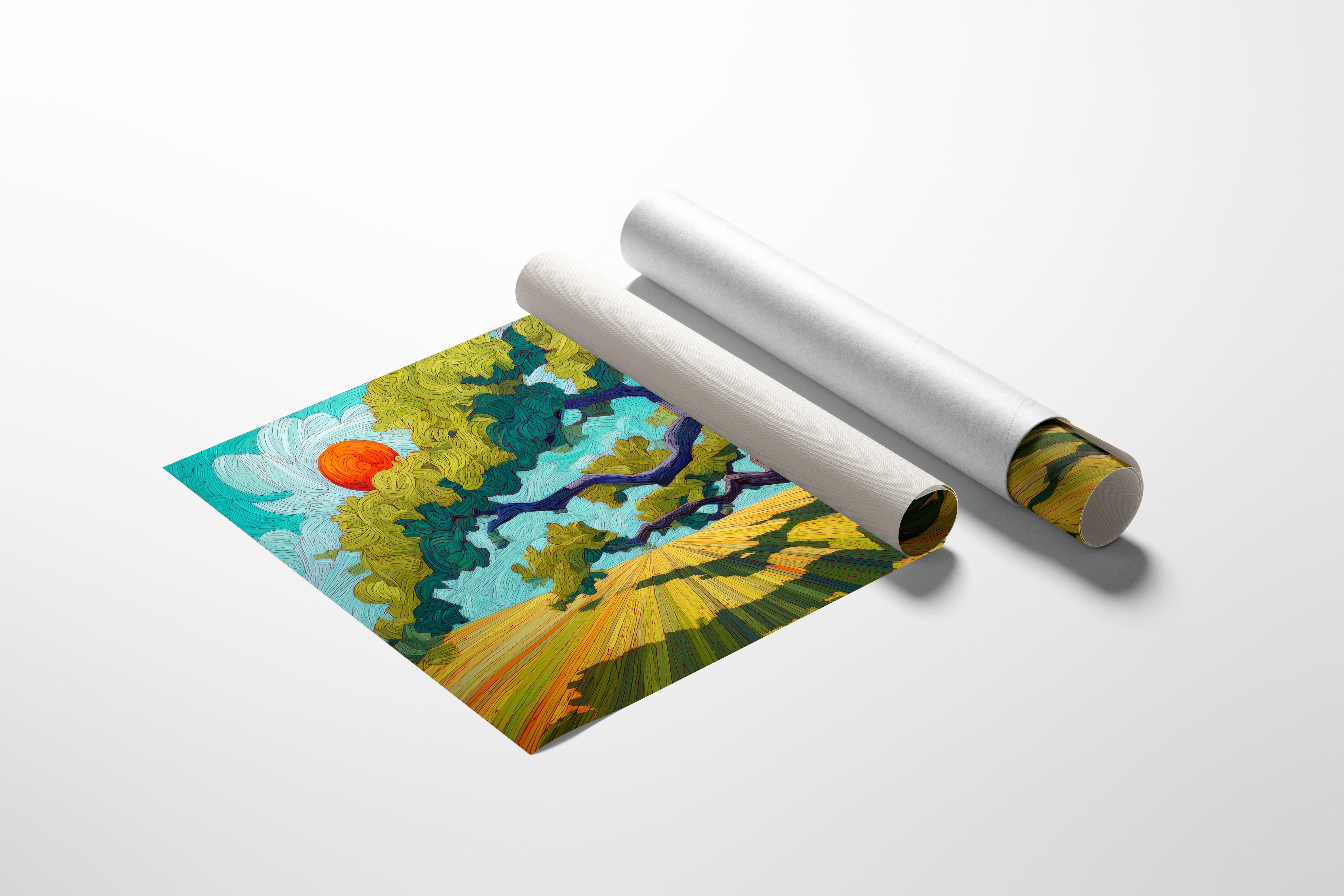 Ancient Oak Dances With Sunlight