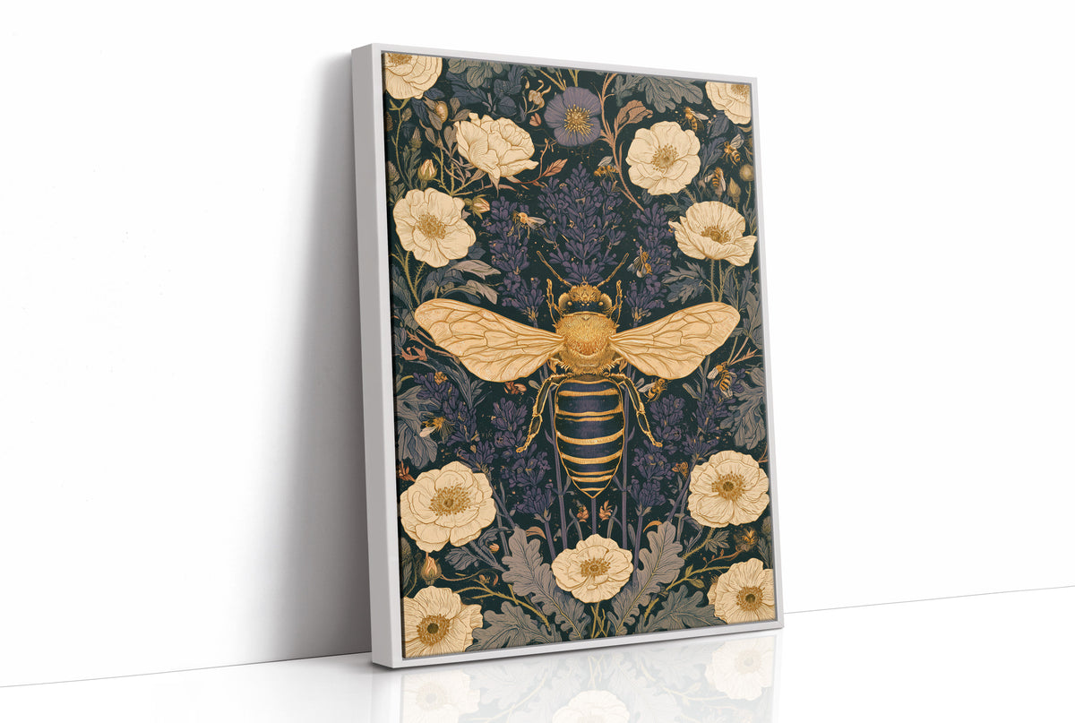 Bee in the Lavender, Symmetrically Adored