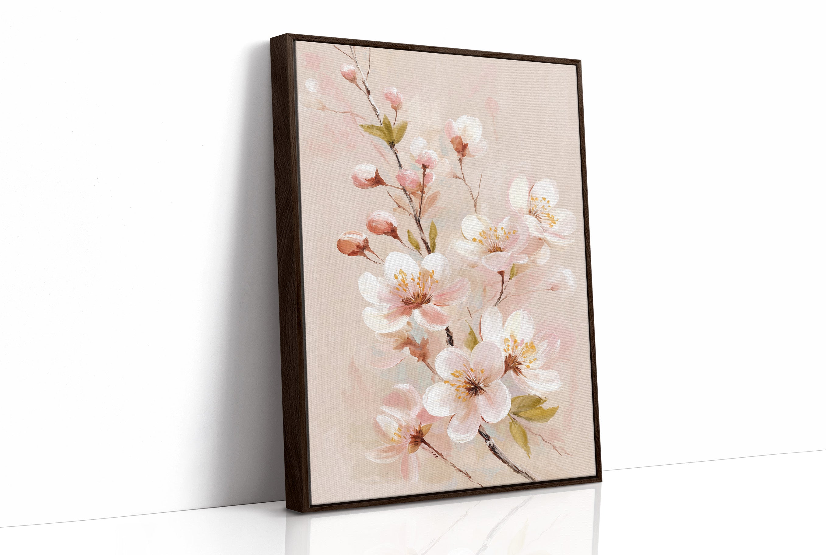 Cherry Blossoms Dance In Morning Light