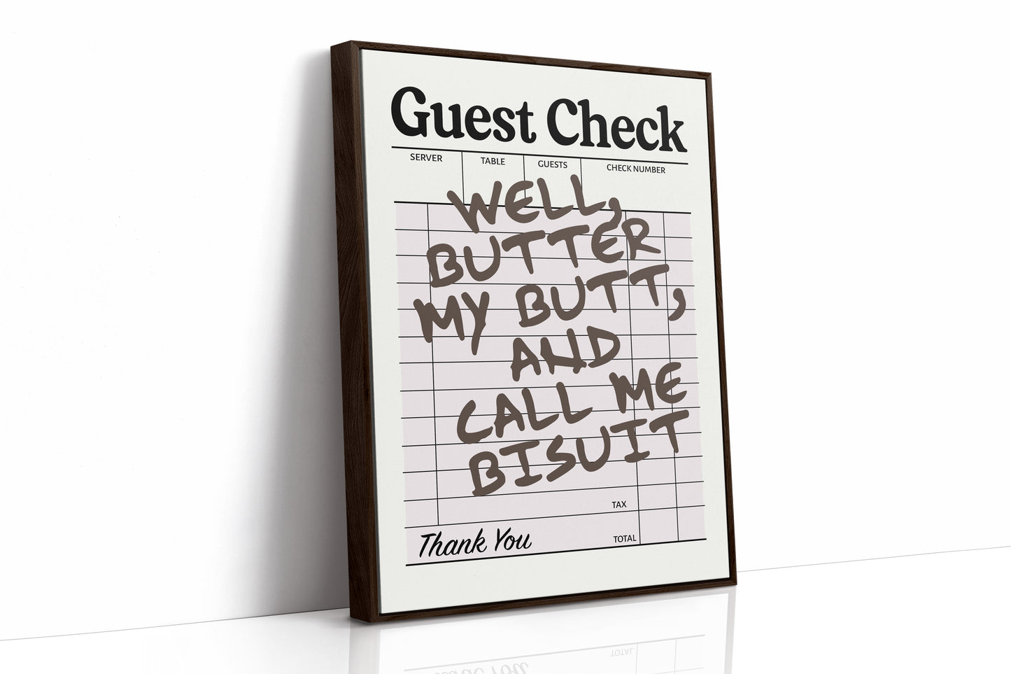 Butter My Butt, Thank You