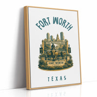 Fort Worth's Longhorn Gate