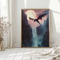 Beneath The Moonlit Cascade