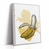 Banana Sketches Its Morning Story