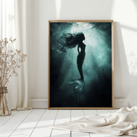 Dancer Beneath the Moonlit Waves