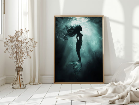 Dancer Beneath the Moonlit Waves