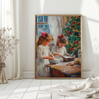 Baking Memories Beneath Twinkling Lights