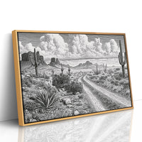 Where the Desert Road Wanders