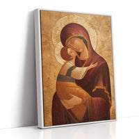 Sacred Embrace in Golden Radiance
