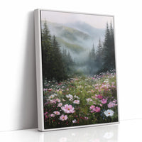 Mountain Meadow Wakes In Pink