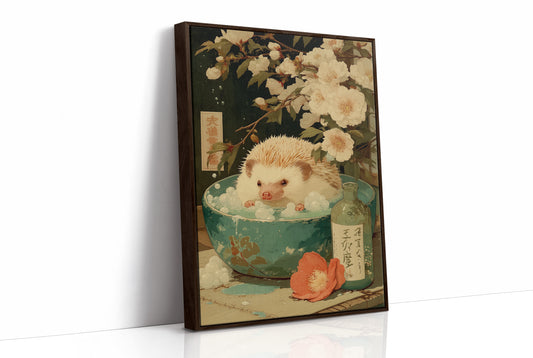 Hedgehog's Cherry Blossom Tea Party