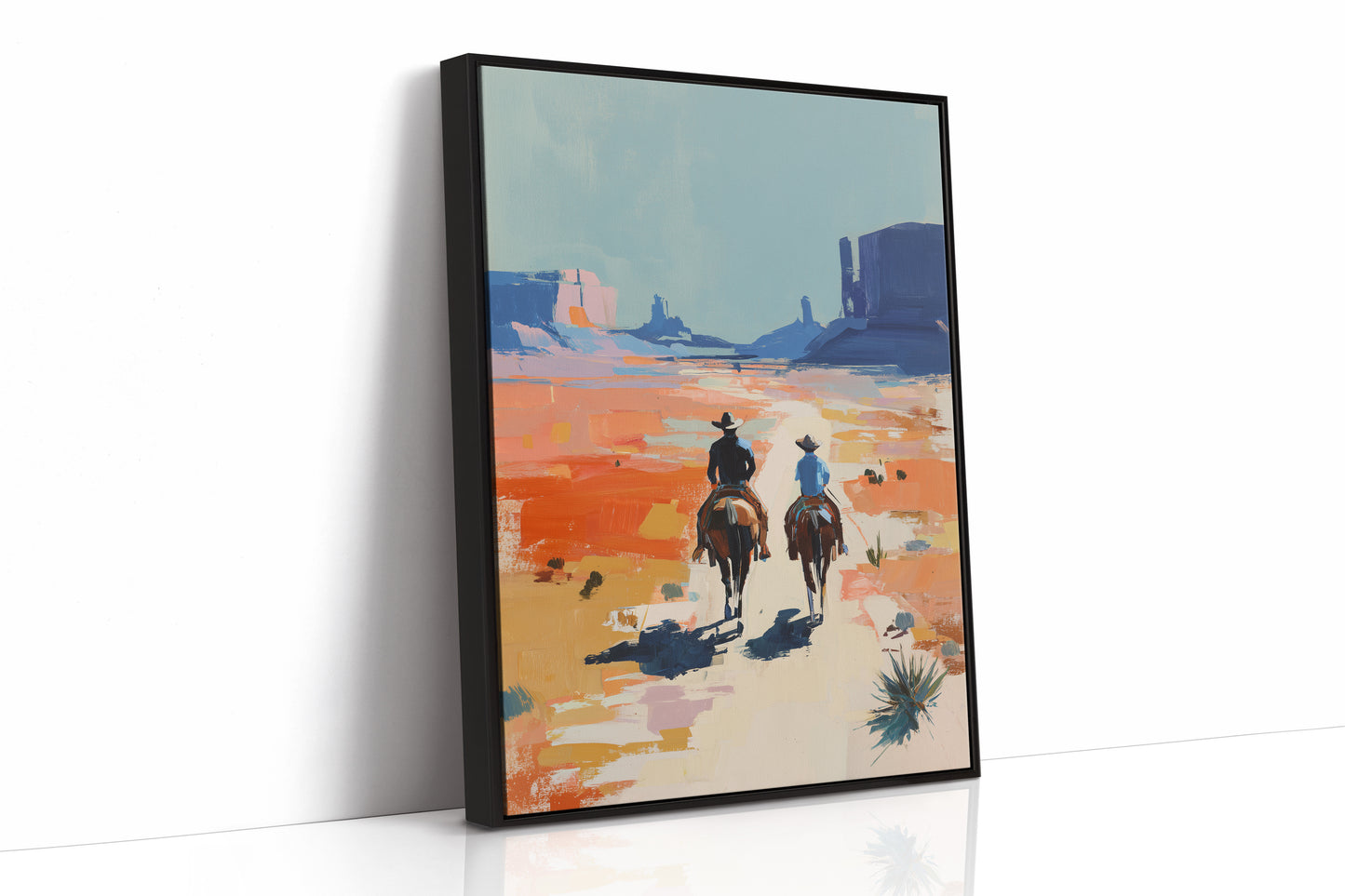 Riding Into Painted Horizon