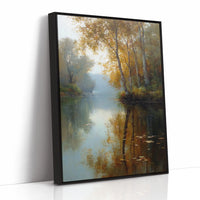 Autumn Reflections on Tranquil Waters