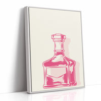 Pink Crystal Holds Midnight Stories