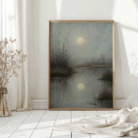 Moonlight Dances on Still Waters