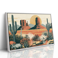 Desert Buttes at Golden Hour