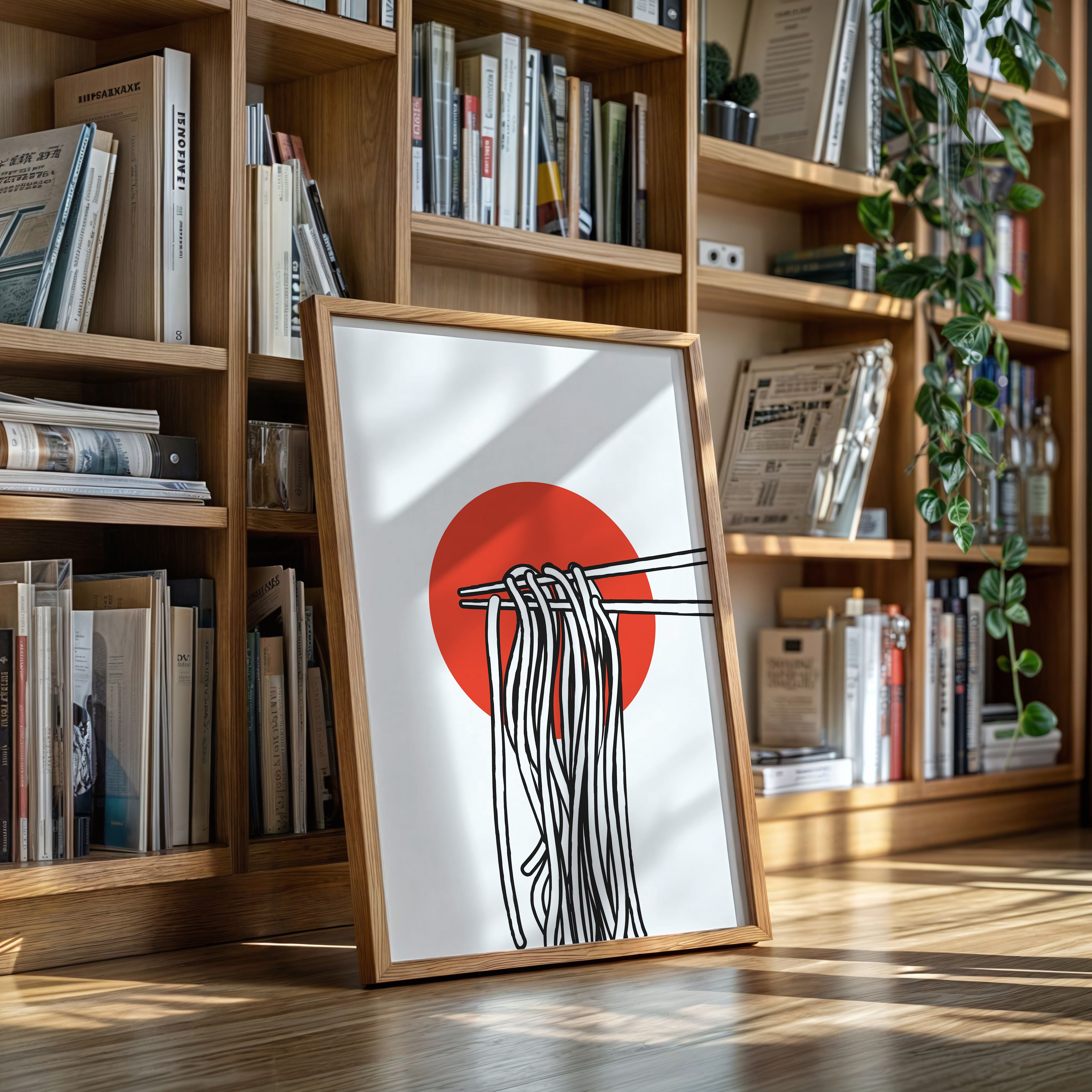 Noodles Dance Against Rising Sun