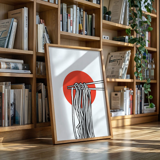 Noodles Dance Against Rising Sun