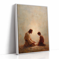 Sacred Moment in Gentle Light