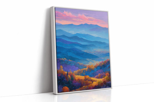 Blue Ridges Paint Autumn's Symphony