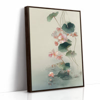Lotus Petals Dance Above Water