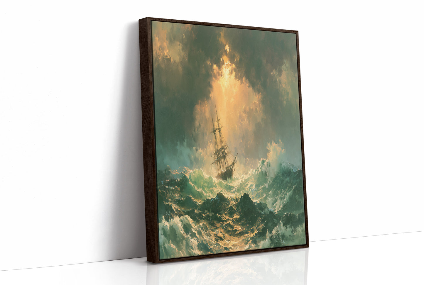 Small Ship, Towering Sea