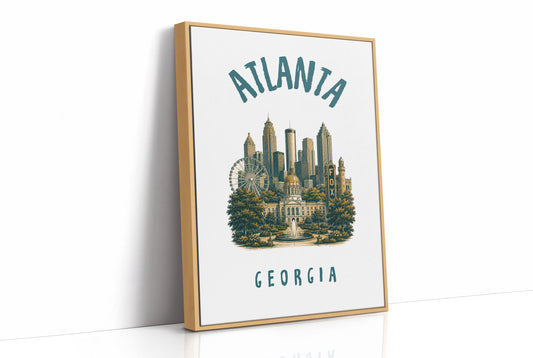 Atlanta's Capitol Fountain