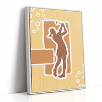 Copper Notes Float Through Golden Air