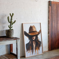 Desert Ember – Western Woman Art