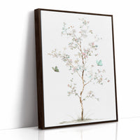 Butterflies Dance Through Cherry Light