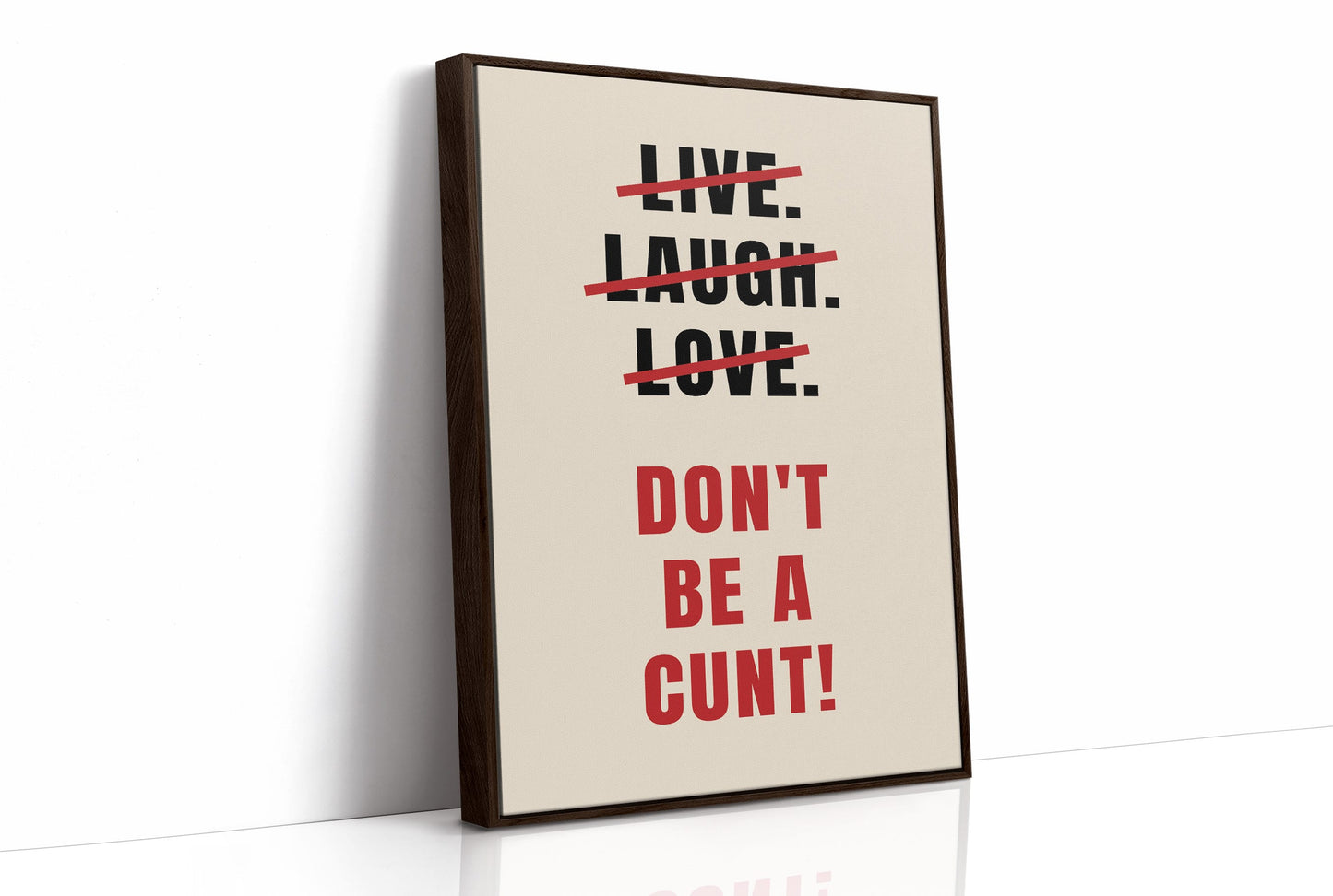 The Real Golden Rule: Red Strikethrough Edition