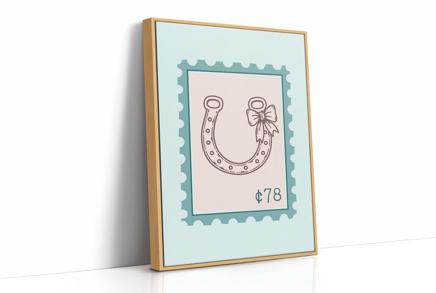 Lucky Horseshoe Stamp