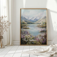 Where Mountains Meet Floral Shores
