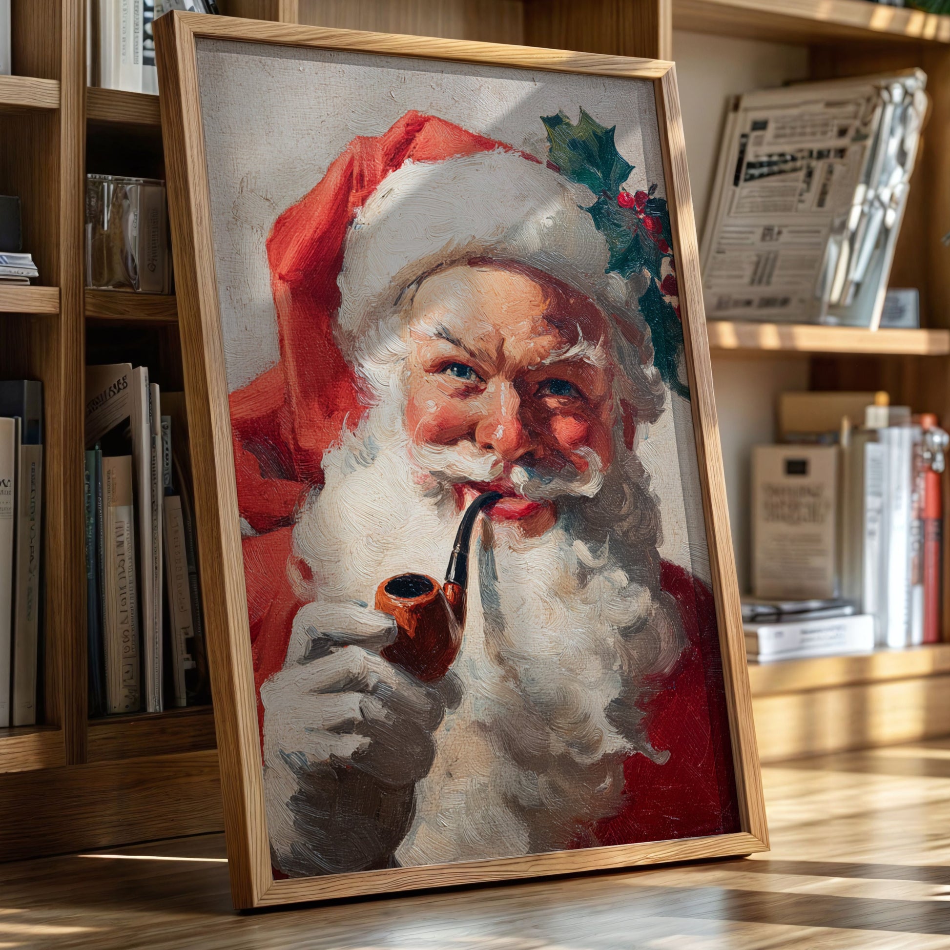 Santa's Cheerful Confectionery Whimsy