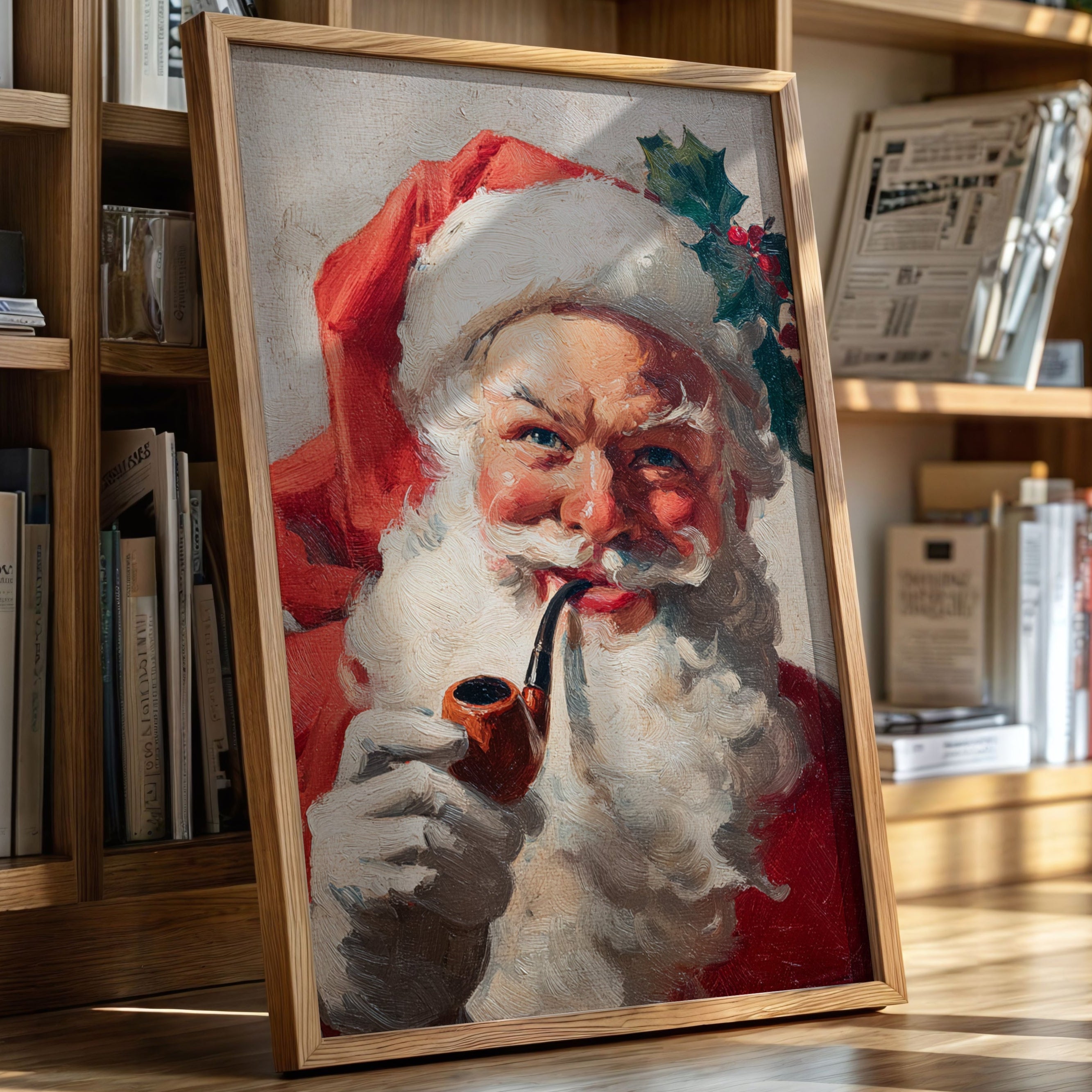 Santa's Cheerful Confectionery Whimsy