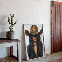 Whiskey Dust – Bold Western Cowgirl Print