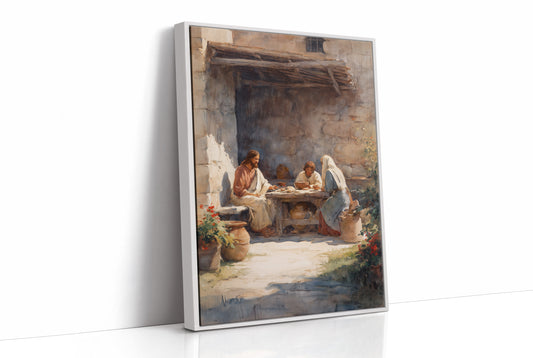 Ancient Courtyard's Sacred Gathering