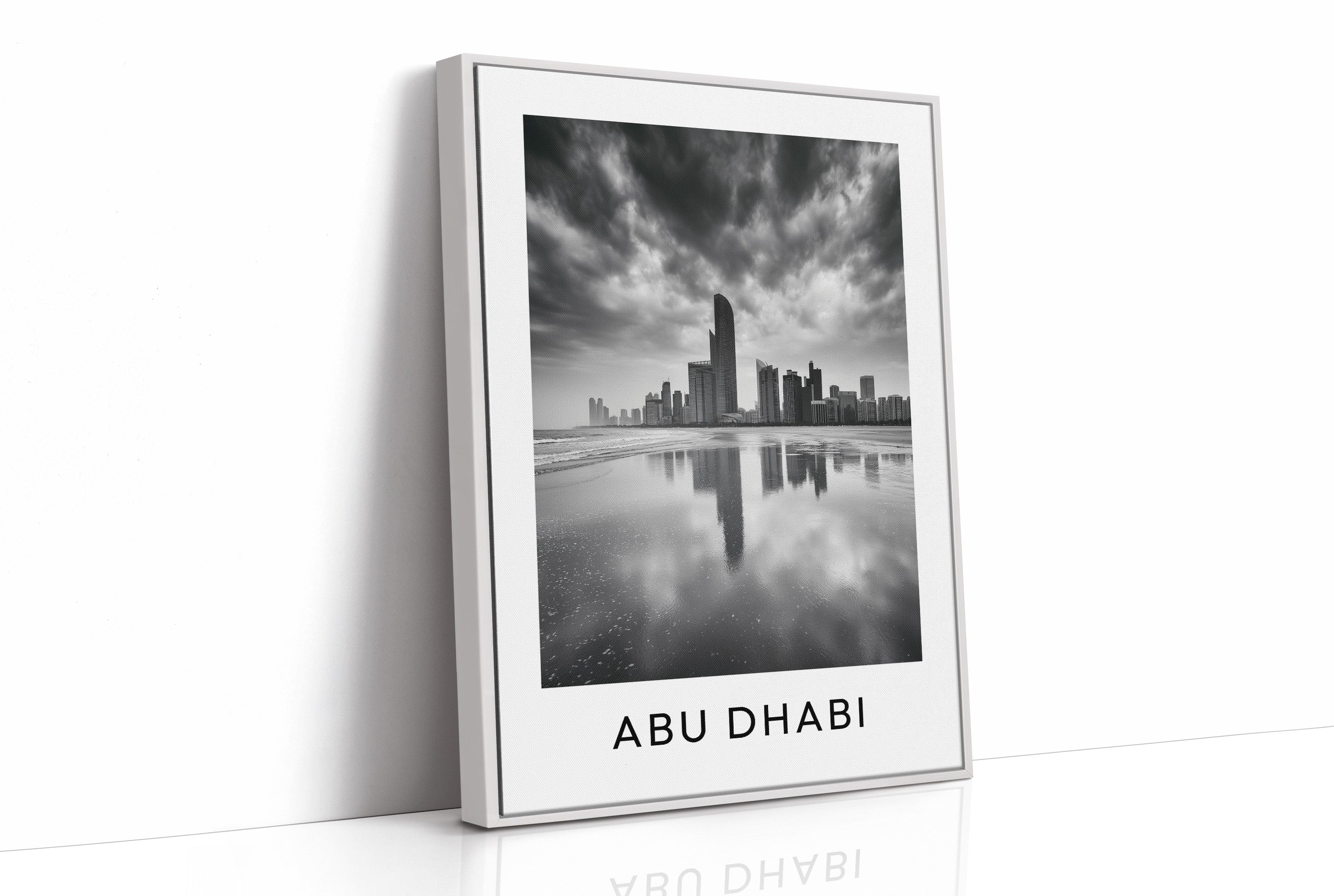 Abu Dhabi, Wet Sand Skyline