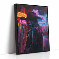 Cowgirl Noir in Neon Lights