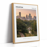 Houston at Golden Hour